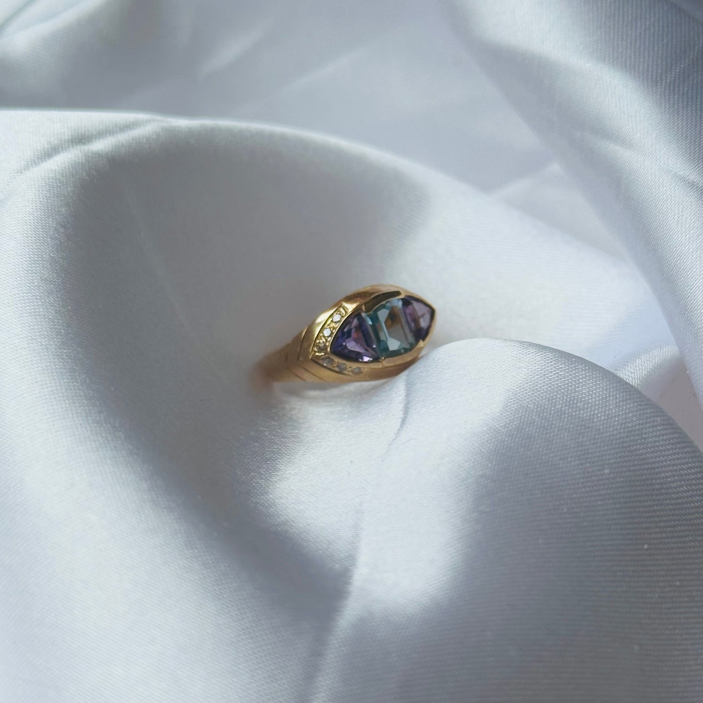 14k Jada Ring - Size 6 1/2