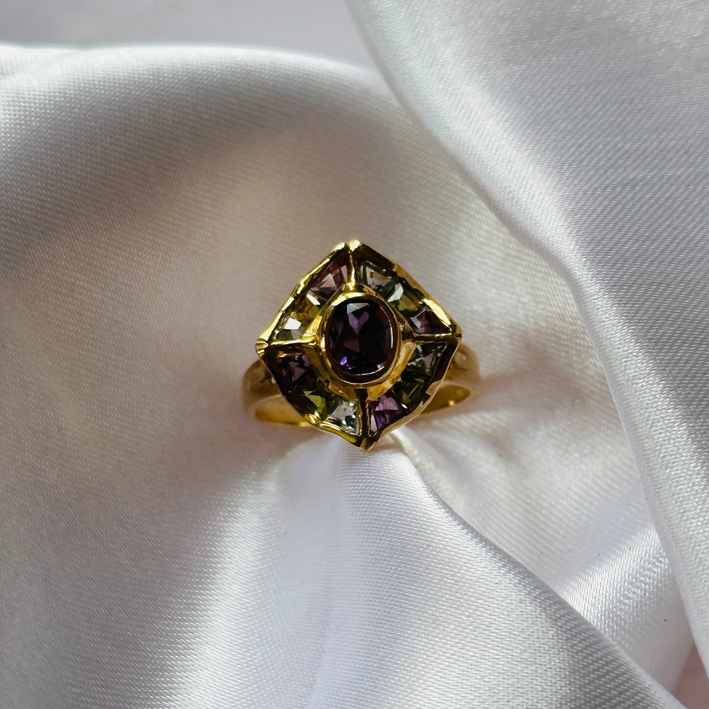 14k Lily Ring - Size 6 1/2