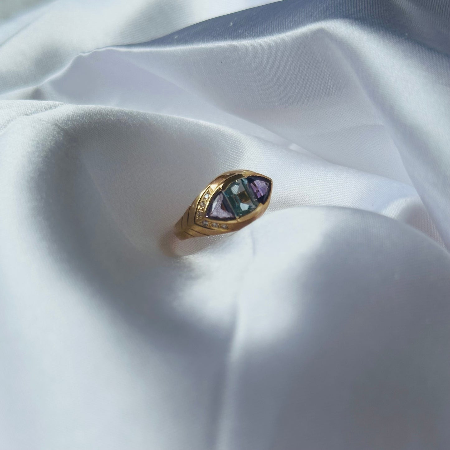 14k Jada Ring - Size 6 1/2