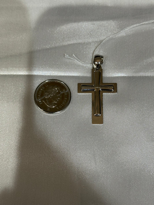 18k solid gold Cross Pendant