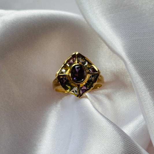 14k Lily Ring - Size 6 1/2