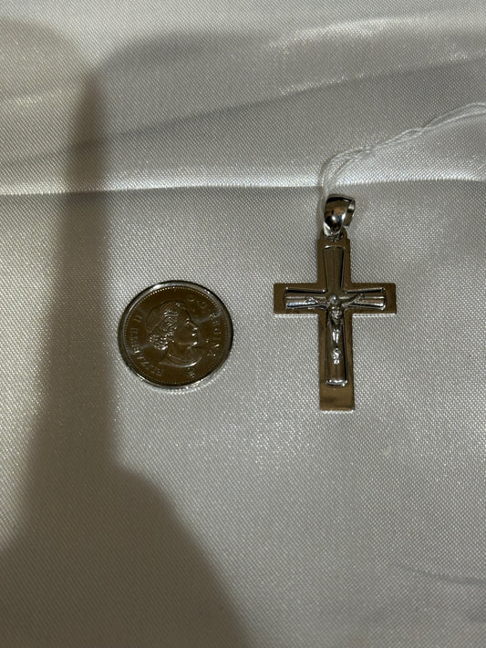 18k solid Gold Cross Pendant
